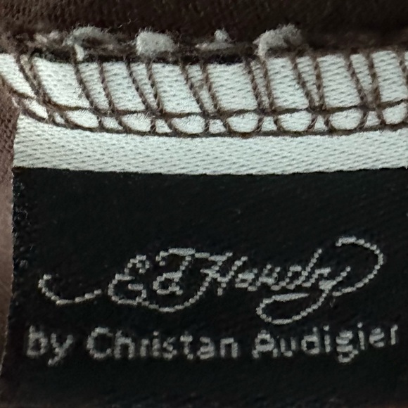 Ed Hardy By Christan Audigier Eternal Love Short Sleeved T-shirt Women’s Size L - Picture 11 of 11